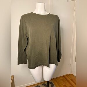 Lauren Ralph Lauren green Long Sleeve Top
